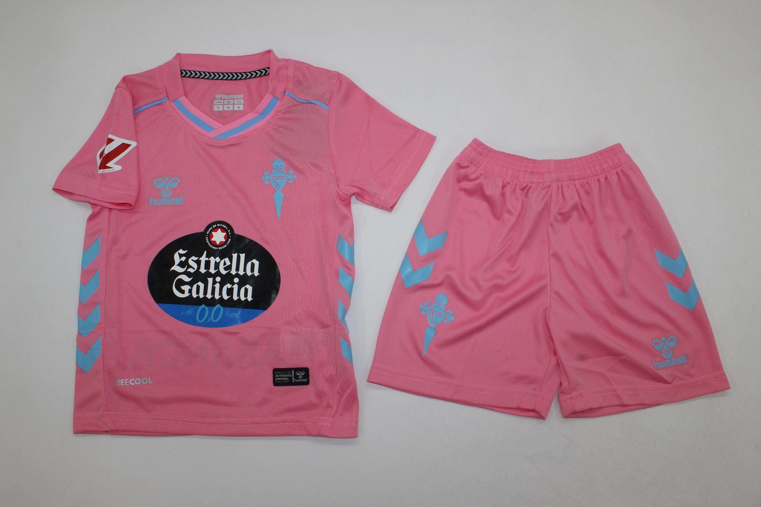 Kids-Celta 25/26 Third Pink Soccer Jersey